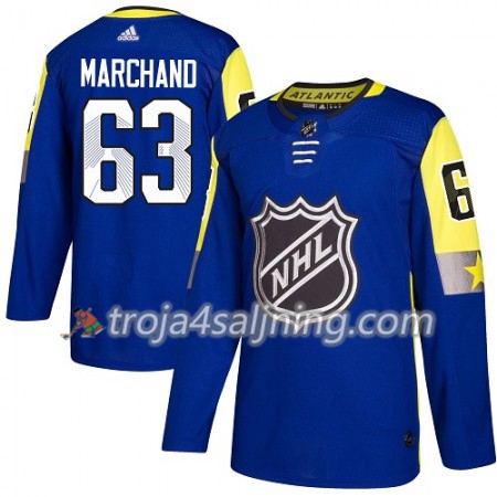 Boston Bruins tröja Brad Marchand 63 2018 All-Star Atlantic Division Adidas Royal Blå Authentic - NHL Tröjor Herr Boston Bruins tröja Brad Marchand 63 2018 All-Star Atlantic Division Adidas Royal Blå Authentic - NHL Tröjor Herr